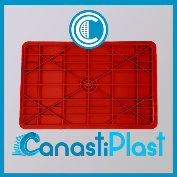 Canastilla plástica 3/4 sellada